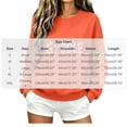 thumbnail image 3 of Vynhevius Women's Thanksgiving Sweatshirt Crew Neck Long Sleeve Loose Casual Pullover Top, 3 of 6