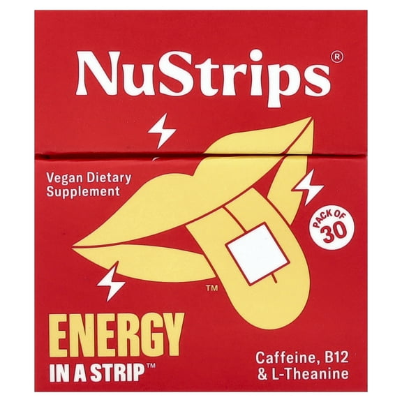 NuStrips Energy In A Strip™, Cinnamon Vanilla, 30 Strips