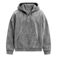thumbnail image 5 of Frnrwgo Men's Hoodie Half Zip Loose Fit Warm Long Sleeve Hooded Casual Fall Winter Top, 5 of 6