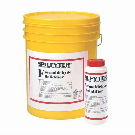Spilfyter Formaldehyde Solidifier,23 lb,White,PK10 480001