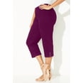 thumbnail image 3 of Catherines Women's Plus Size Petite Everyday Capri With Sparkle Hem, 3 of 6