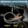 thumbnail image 2 of Sensor de Velocidad de Rueda ABS para Mercedes-Benz GLC300 Duradero No.A2539052400 Sensor ABS Trasero Derecho, 2 of 6
