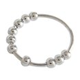 thumbnail image 1 of Spinner Fidget Beads Anillos Para La Ansiedad Preocupación Anillos De La Paz Joyería Del Día De San Valentín De Las Mujeres, S, 1 of 5