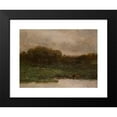 thumbnail image 2 of Edward Mitchell Bannister 18x14 Black Modern Framed Museum Art Print Titled - Summer Twilight, 2 of 5