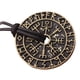 thumbnail image 3 of Hombres Vintage colgante s joyería , B B Fernando Collar Runas Vikingas, 3 of 6