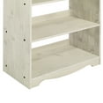 thumbnail image 2 of Wood Bookcase White Distressed | Furniture Dash CAD963, 2 of 5