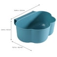 thumbnail image 2 of OUNONA 3pcs Food Waste Bin Hanging Garbage Bin Large Capacity for Kitchen Use, 2 of 8