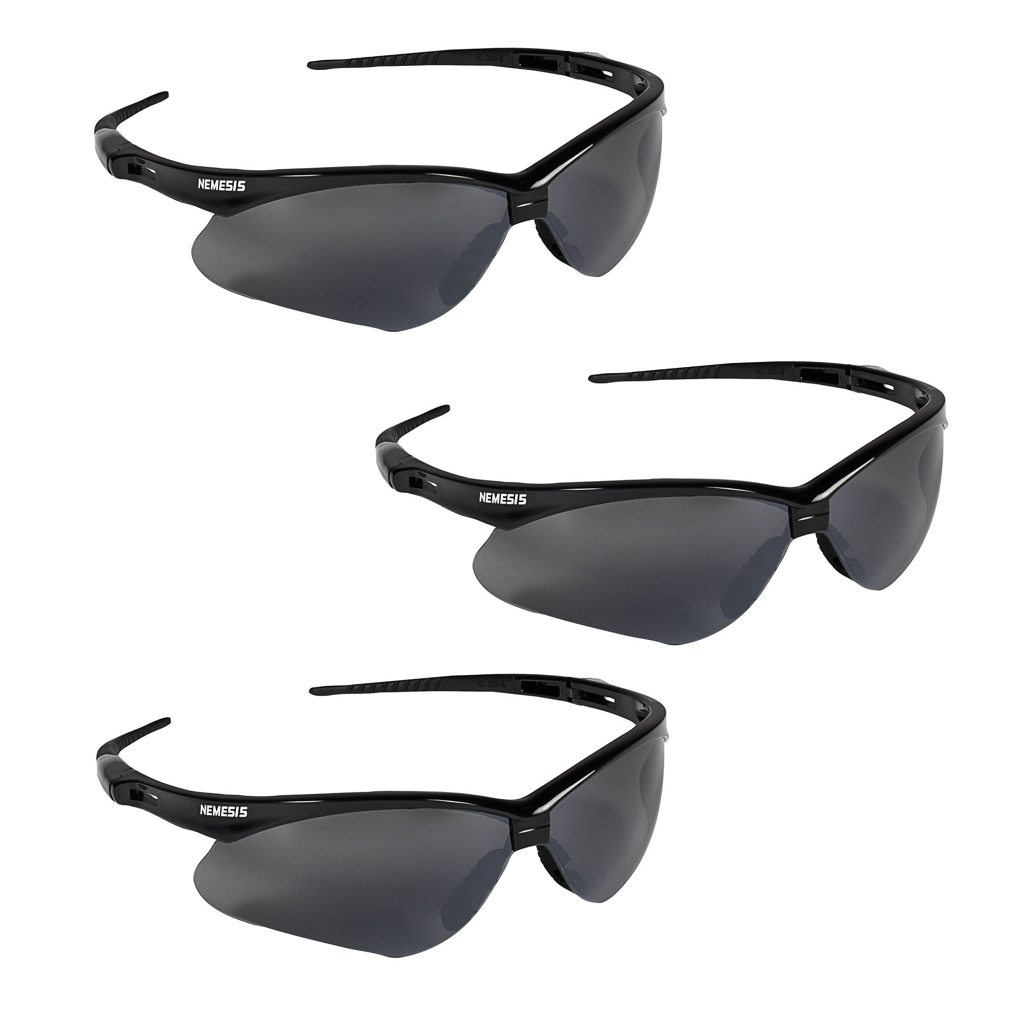 KLEENGUARD V30 25688 Nemesis Safety Glasses 3000356 (3 Pair) (Black