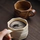 thumbnail image 3 of Taza de café de cerámica retro Taza de café con leche Taza de café americano, taza de café, 3 of 5