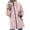 Pink, variant on Women's Lightweight Waterproof Hiking Jacket with Adjustable Hood Outdoor Windbreaker Packable Raincoat for Travel