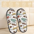 thumbnail image 2 of House Slippers for Women Men - art of living Lightweight House Shoes Fuzzy Slippers, Soft Slip-On Cozy House Slippers for Woman Indoor Outdoor, 2 of 7