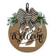 thumbnail image 1 of Placa Colgante Personalizada para Puerta de Entrada | Decoración de Temporada de 30 X 30 Cm con Cinta | Elija Entre 26 Letras para Un Letrero de Bienvenida Personalizado, 1 of 2