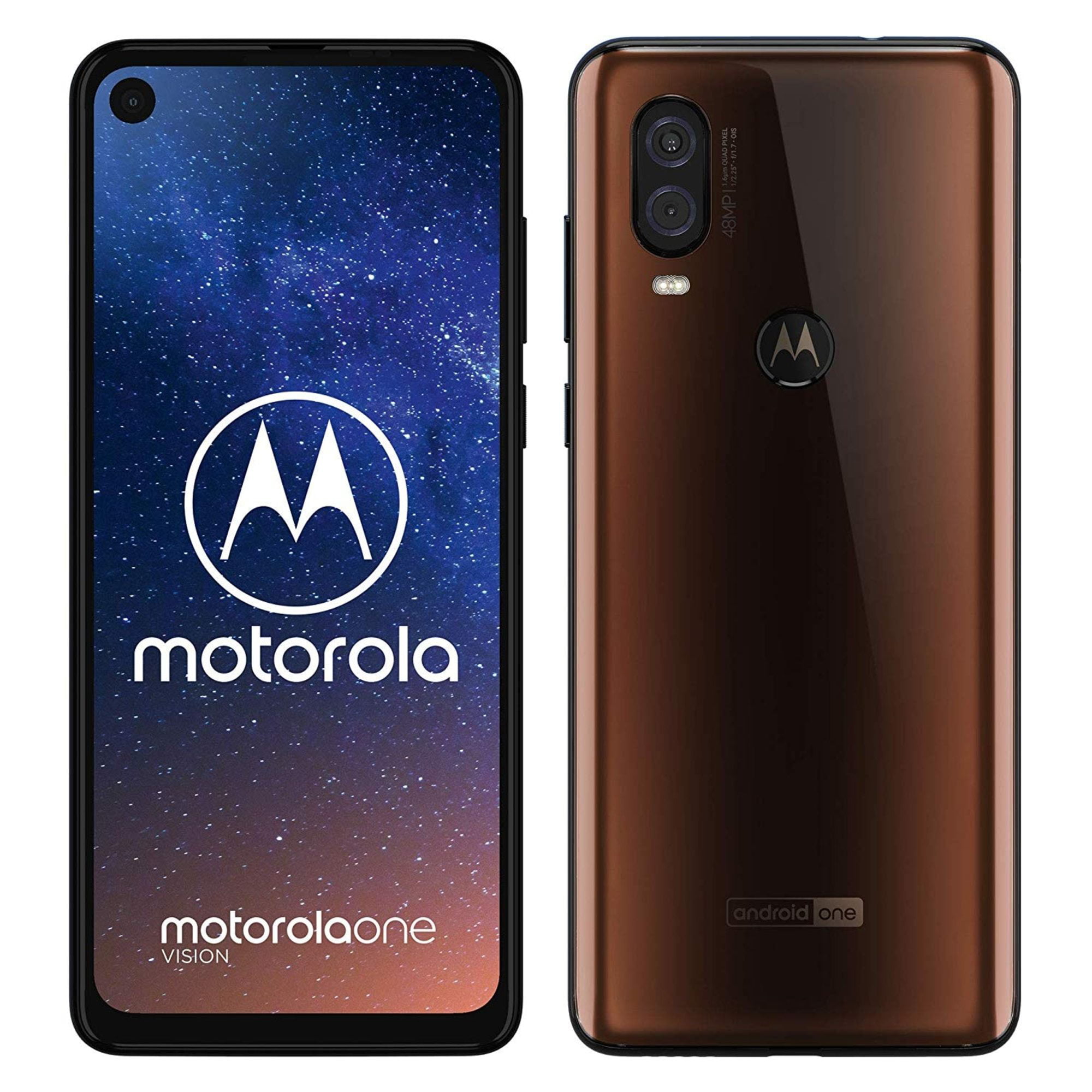 Motorola Vision Unlocked GSM Phone w/ Dual 48MP & 5MP Camera - Bronze Gradient - Walmart.com