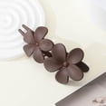 thumbnail image 3 of Floral Bill Clip Hair Accessories Korean Style Hair Clips for Women Girls Elegant Hairpin Barrettes Non- Grip, 3 of 4