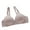 Coffee, variant on Bras for Women Plus Size No Underwire Full Coverage Gathered Breathable Comfort Soft Everyday Bras Beige M