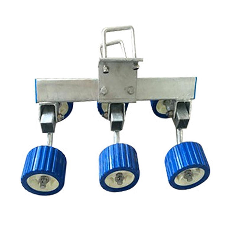 Akozon Rouleau Wobble Nervuré, 4PCS Bleu Marine Wobble Roller