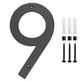 thumbnail image 1 of Modern 12 Inch House Number with Elegant Black Finish for Home Decoration, 1 of 7