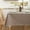 brown, variant on Linen - Like PVC Tablecloth - Waterproof, Oilproof, Heat - Resistant for Multiple Scenarios (Multiple Colors Available)