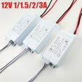 thumbnail image 3 of Bgsha Adaptateurs de Pilote LED Transformateur Alimentation AC à DC 12V pour Bande Lumineuse LED, 3 of 5