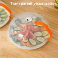 thumbnail image 4 of CAROOTU Microwave Cover Microwave Splatter Lid Food Cover Splatter Guard Microwave Cover Kitchen Tool, 4 of 6