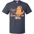 thumbnail image 3 of Inktastic Bring Back the 90s Cool Orange Cat T-Shirt, 3 of 5