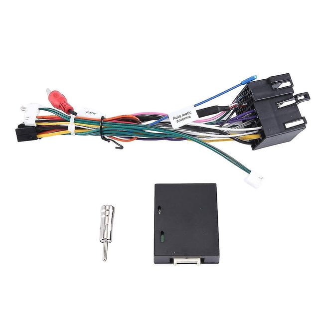 Adaptador de enchufe de arnés de cableado de alimentación de Cable CANBus de Radio Android para coche con decodificador de Bus CAN para Alfa Romeo 147 159