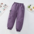thumbnail image 6 of Kids Heavyweight Lined Snow Pants Windproof Water Resistant Soft Fabric Boys Girls Ages 2-13 Winter Outdoor Ski Travel Wear, 6 of 8