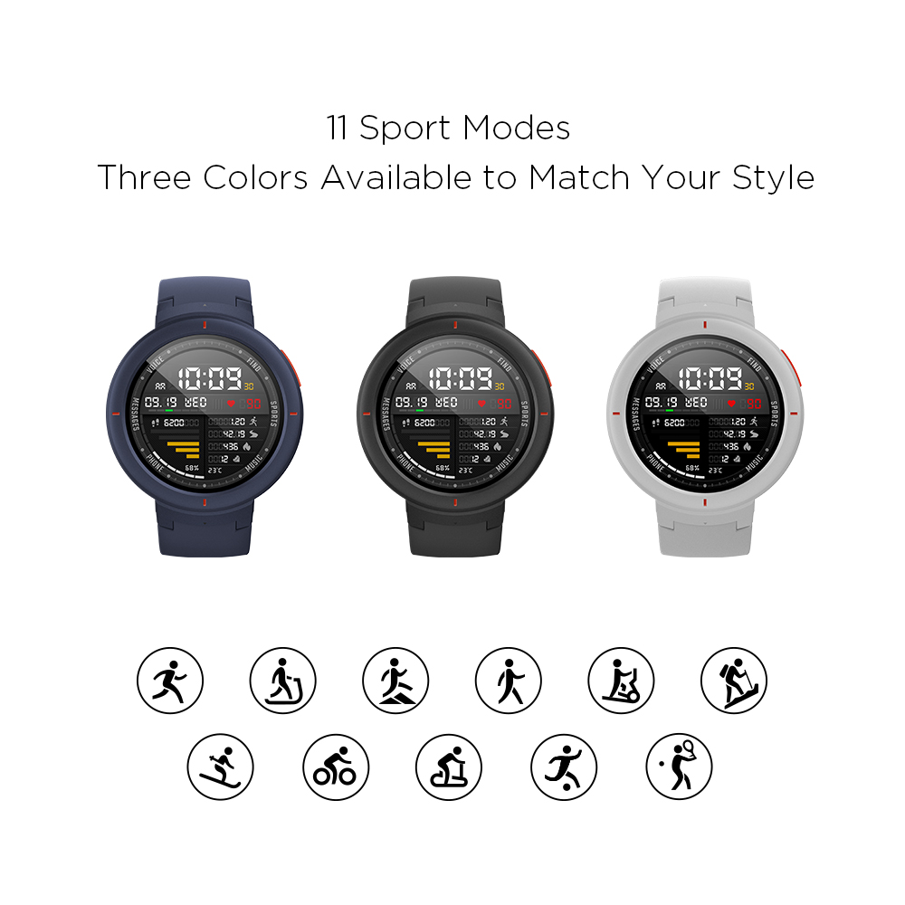 amazfit verge gray global