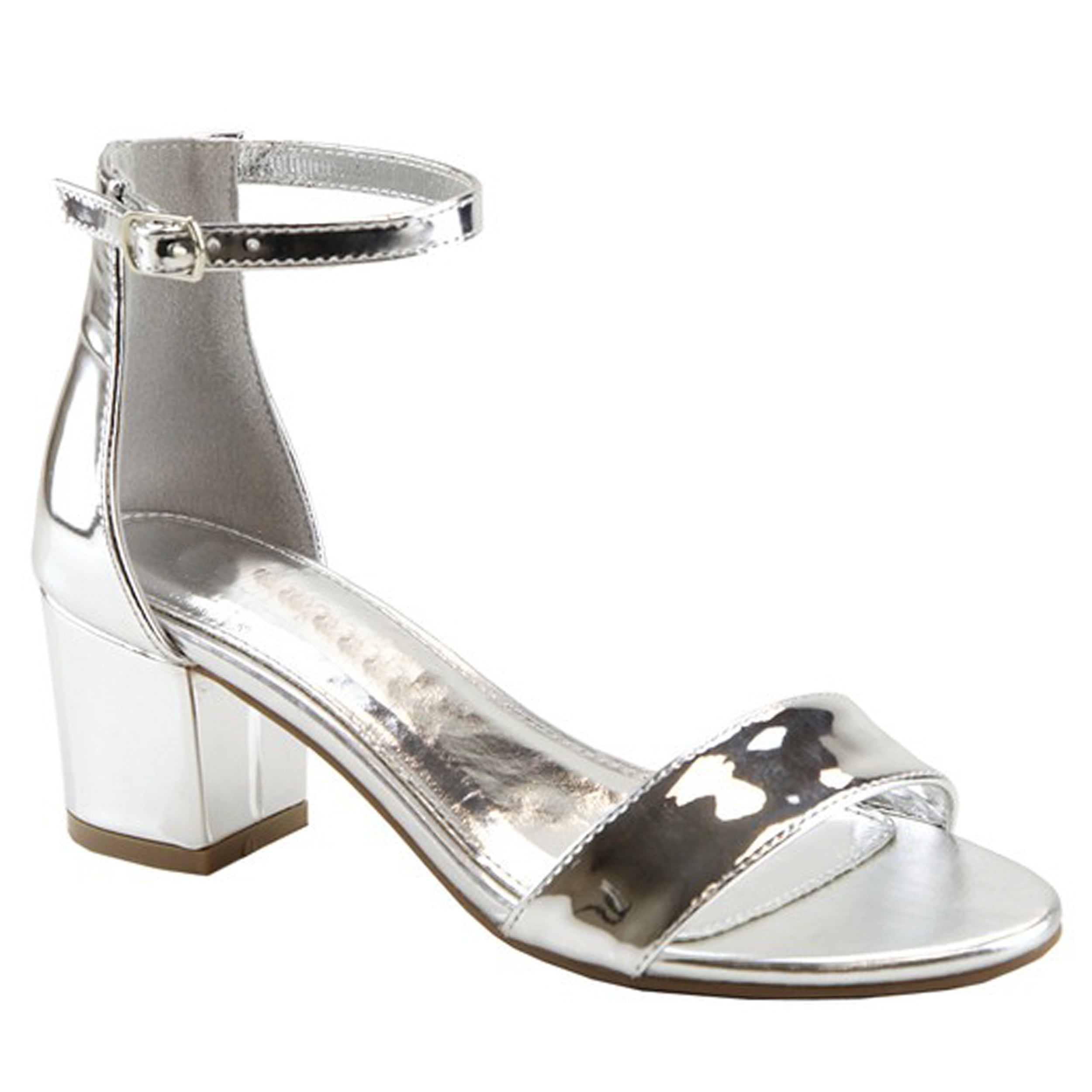 chunky block sandals