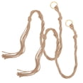 thumbnail image 1 of Colgador de maceta de yute y macramé, cesta colgante de planta tejida a mano, 2 uds., 1 of 5