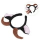 thumbnail image 3 of GOOHOCHY Bonita diadema de orejas de oveja de peluche con cuernos de cabra, diadema de orejas de cordero para niños y adultos, accesorios para disfraces de animales de granja navideños y fiestas., 3 of 7