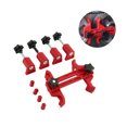 thumbnail image 2 of Cerraduras De Árbol De Levas Herramienta De Bloqueo De Leva De Coche Rojo Conjunto De Abrazadera De Leva Portátil Fijador De Árbol De Levas Kit De Bloqueo De Engranajes Para Motores De Cuatro 5 Uds Yuarrent VI005090-00, 2 of 6