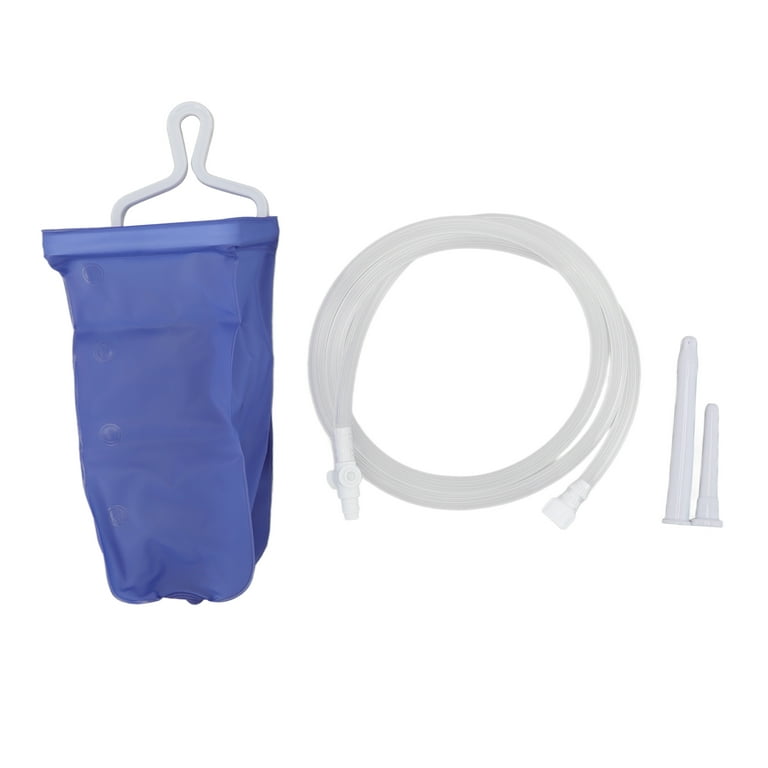 Enema Bag Kit, 2L PVC Material Enema Pouch Douche Set For Travel For Colon  Cleansing 