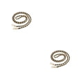 thumbnail image 4 of Jumpingount Correa de cadena para bolso, piezas de repuesto, correa para el hombro, hebilla de Metal, autoensamblaje para niña, bolso de mano para Oro claro/Negro 1.2 m 2piezas, 4 of 6