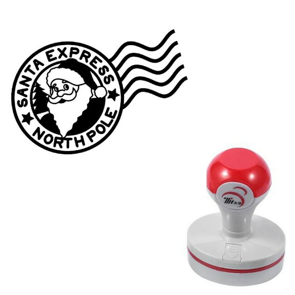 Santa Express Postmark Self-Inking Photosensitive Planner Scrapbooking Stamps