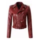 thumbnail image 2 of Mujeres De Moda Slim Chaqueta De Cuero Abrigo, 2 of 4