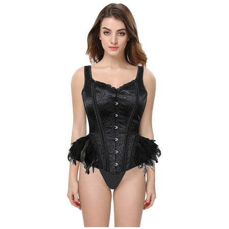 

Aayomet Plus Size Lingerie for Women Control Burner Cottin Firm Cotton Trainer Bodysuit Body Sexy Lace Women Bones Belt Black XL