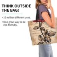thumbnail image 2 of Fotbe Vintage Rose Botanical Art Bolsa Tote Estética de Lona con Estampado para Mujer - Bolsa Reutilizable de Hombro Casual para Vacaciones, Compras, Trabajo y Gimnasio, 2 of 8