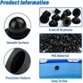 thumbnail image 3 of BRILLAR Tapón colador para piscina, 10 Uds., piezas de repuesto para bomba de filtro de piscina elevada, 3 of 5