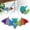 E, variant on Miommo Halloween Bat Window Hanging Acrylic Wall Art Decoration Festival Colorful Bat House Venue Arrangement Props 1 pendant Garden party wall hanging decorations 20*8.3*0.4 DA