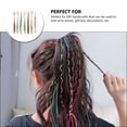 Colored Hair Rope Fashionable Braiding Ropes Polyester Dreadlocks Child