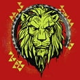 thumbnail image 2 of Girl's Lion King Geometric Scar Emblem  Graphic Tee Red X Large, 2 of 5