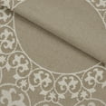 thumbnail image 3 of BNM Cotton Blend Floral Scroll Bedspread Set, Queen, Taupe, 3 of 5