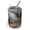 Black White Gold, variant on 12oz Coffee Tumblers Blue and Gold Marble Shimmer Streaks Pattern Stainless Steel Vacuum Insulated Travel Tumbler Coffee Cups Mug with Lid and Straw with Cleaning Brush for Cold & Hot Drinks