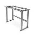 thumbnail image 3 of Uplift Desk 4-Leg V2-Commercial Height Adjustable Standing Desk Frame (Gray), No Desktop, Advanced Memory Keypad, Free Wire Tray, 3 of 4