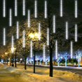 thumbnail image 3 of Cadena de luces FUNPENY Meteor Shower 288 LED 2,4 m IP65, color blanco, 3 of 7