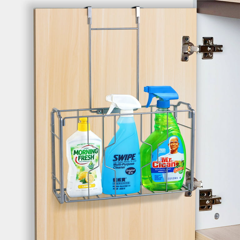 TreeLen 2pk- Kitchen Cabinet Organizer for Cutting Boards Over The Cabinet Organizer Wall Door Mount Foil Holders Rack for Kitchen Bathroom Pantry-bro