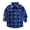 Blue, variant on Zanarzt Baby Boy Clothes Long Sleeve Print Shirts Kids' Plaid Shirt Unisex Checkered Long Sleeve Shirt Jacket for Boys Girls Red,4-5 Years