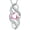 October, variant on Daughter Necklace 925 Sterling Silver Always My Daughter Forever My Friend Infinity Necklace to Daughter Birthday Gift from Mom with 12 Birthstones