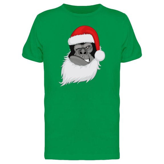 Bearded Gorilla Santa Tee Men's -Image by Shutterstock